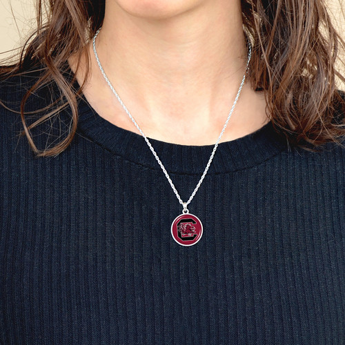 South Carolina Gamecocks Necklace- Leah