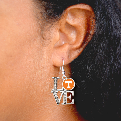 Tennessee Volunteers Earrings- LOVE