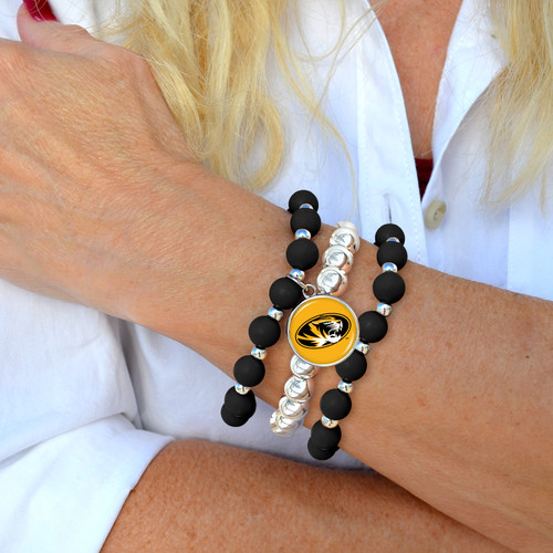 Missouri Tigers Bracelet- Amanda Stack- Silicone