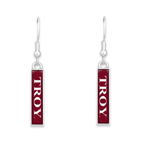 Troy Trojans Earrings- Triple Charm