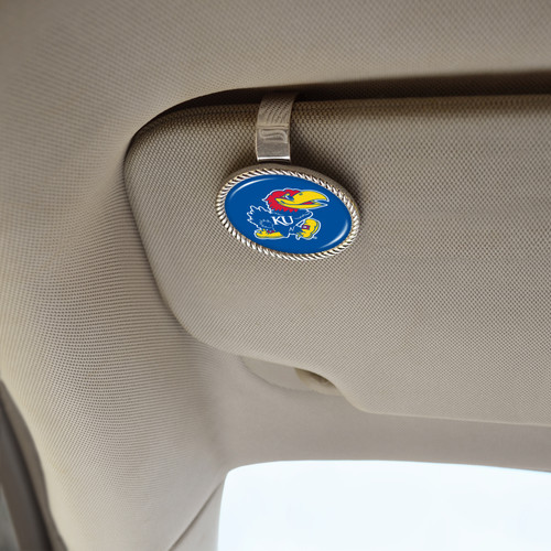 Kansas Jayhawks Visor Clip- Primary Logo