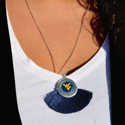West Virginia Mountaineers Necklace- No Strings Attached