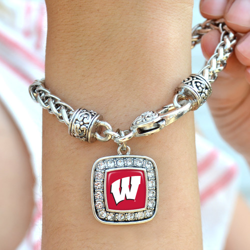 Wisconsin Badgers Bracelet- Kassi