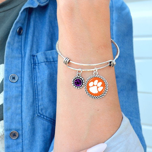 Clemson Tigers Bracelet- Olivia