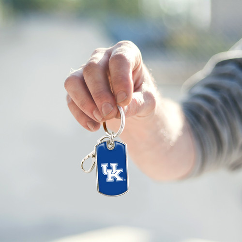 Kentucky Wildcats Key Chain- Dog Tag