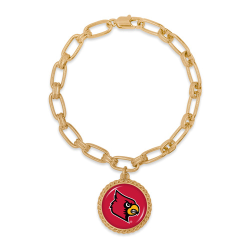 Louisville Cardinals Jewelry Set - Earrings Bracelet and Necklace