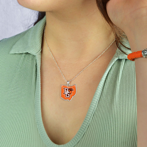 Bowling Green State Falcons Necklace- State of Mine