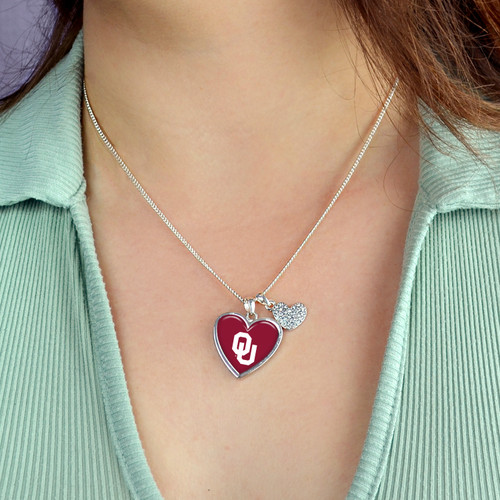 Oklahoma Sooners Necklace- Amara