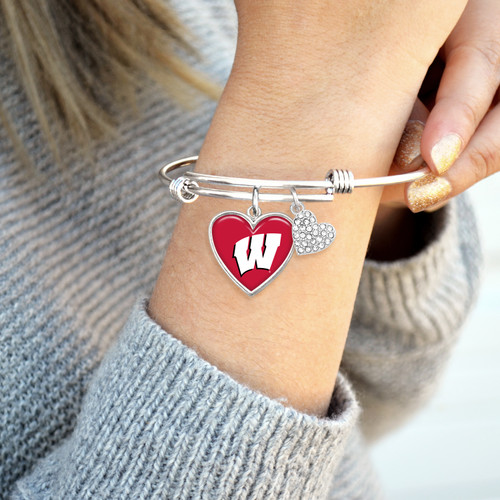 Wisconsin Badgers Bracelet- Amara