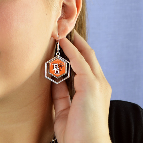 Bowling Green State Falcons Earrings- Juno