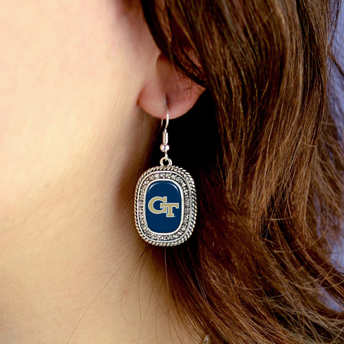 Georgia Tech Yellow Jackets Earrings - Madison