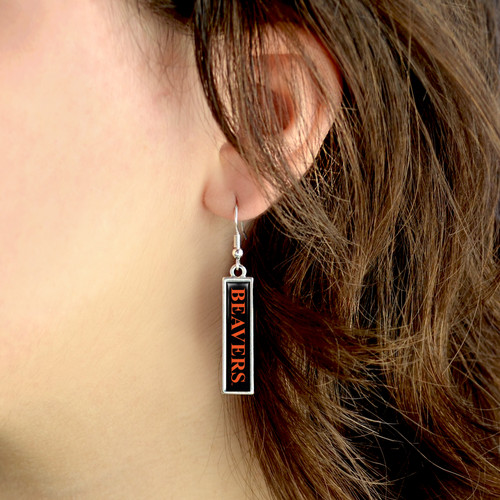 Oregon State Beavers Earrings- Triple Charm