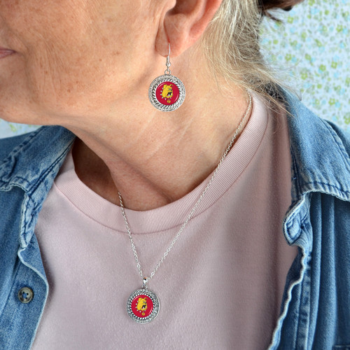 Ferris State Bulldogs Earrings- Allie