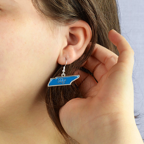 Middle Tennessee State Earrings- State of Mine