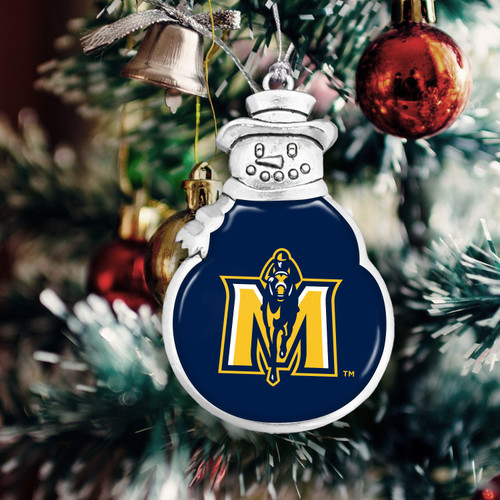 Murray State Racers Christmas Ornament- Snowman