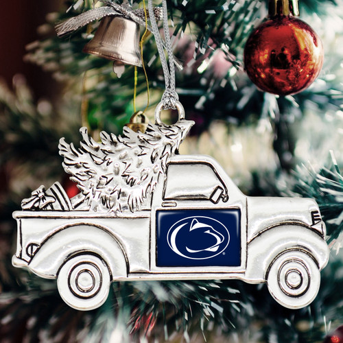 Penn State Nittany Lions Vintage Truck Ornament