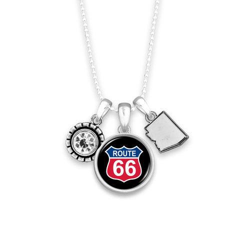 Route 66 Home Sweet School Necklace - Arizona