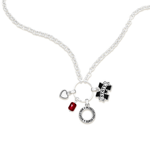 Mississippi State Bulldogs Lucy Necklace