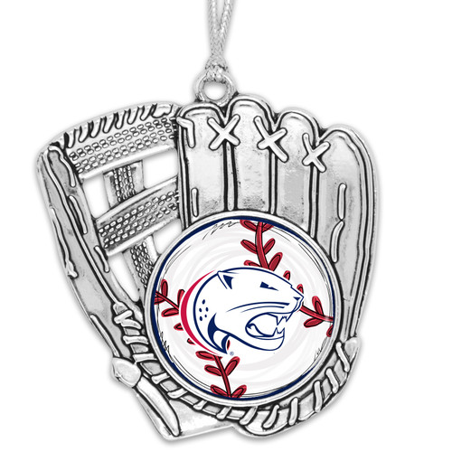 South Alabama Jaguars Baseball Glove Ornament
