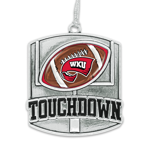 Western Kentucky Hilltoppers Touchdown Ornament