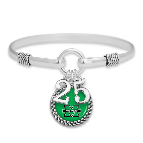 Marshall Thundering Herd Graduation Year Bracelet