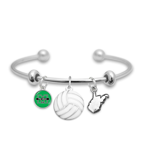 Marshall Thundering Herd Team Traditions Volleyball Focus Bracelet