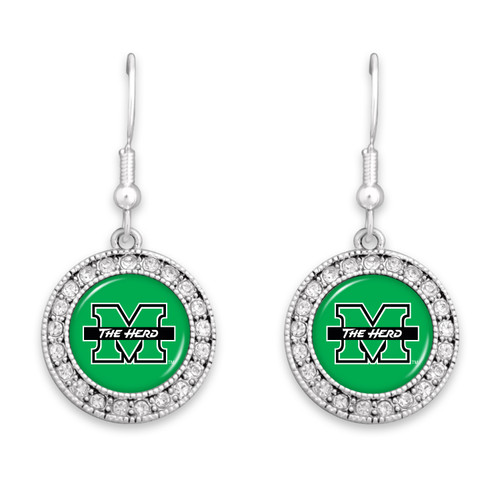 Marshall Thundering Herd Kenzie Earrings