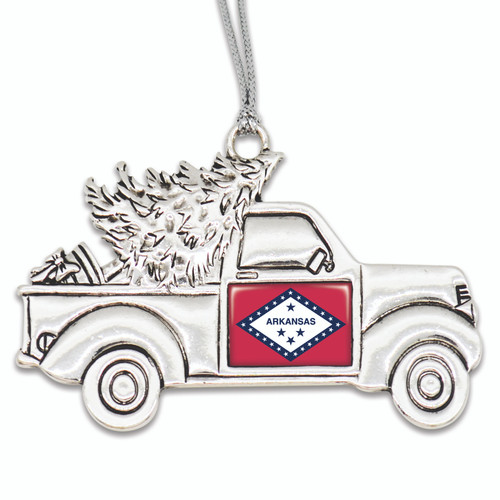 Souvenir Christmas Truck Ornament