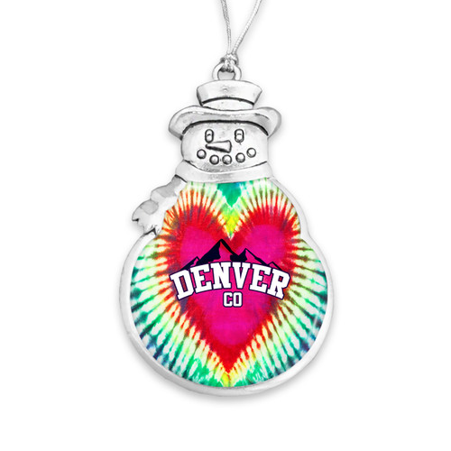 Souvenir Snowman Ornament