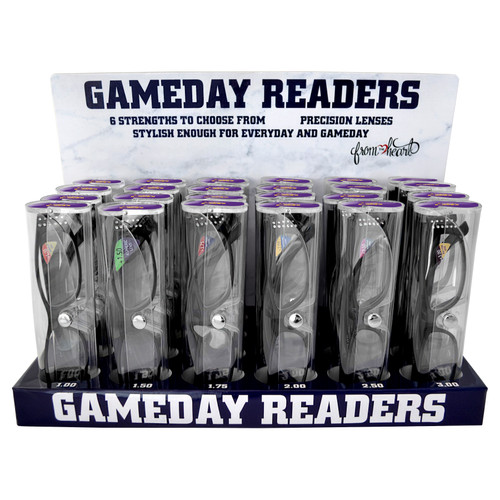 LSU Reading Glass Assortment