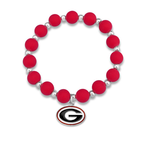 Georgia Bulldogs Zoey Charm Bracelet