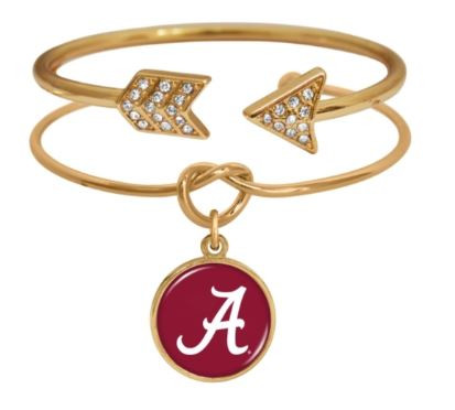 Alabama Crimson Tide Knot Stack Bracelets