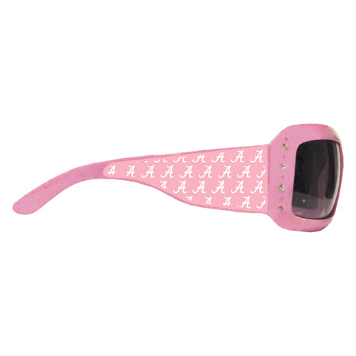 Alabama Crimson Tide Repeat Logo Pink Fashion Sunglasses
