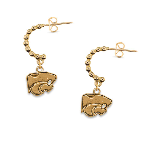 Kansas State Wildcats Kendra Earrings