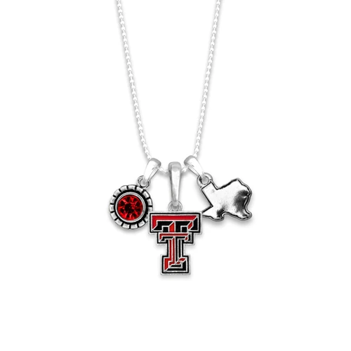 Texas Tech Red Raiders Home Sweet Home Necklace