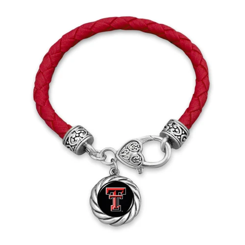 Texas Tech Red Raiders Twisted Rope Bracelet