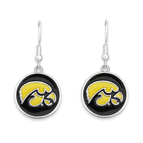 Iowa Hawkeyes Society  Earrings Iowa Hawkeyes Society  Earrings
