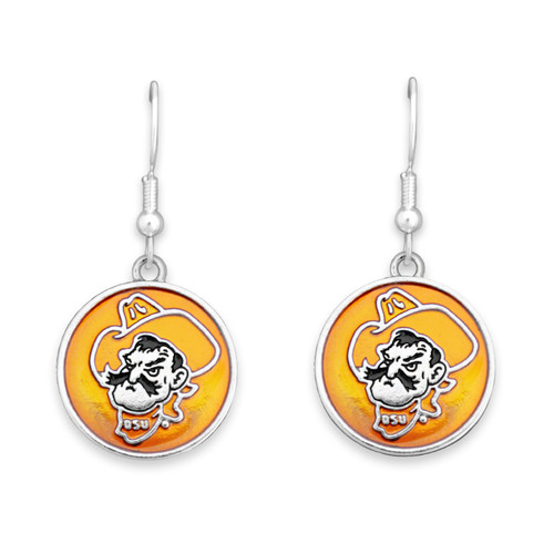 Oklahoma State Cowboys Society  Earrings Oklahoma State Cowboys Society  Earrings