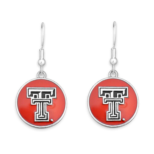 Texas Tech Red Raiders Society  Earrings