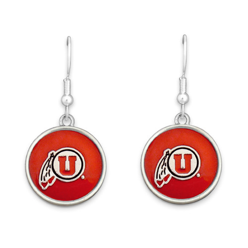 Utah Utes Society  Earrings