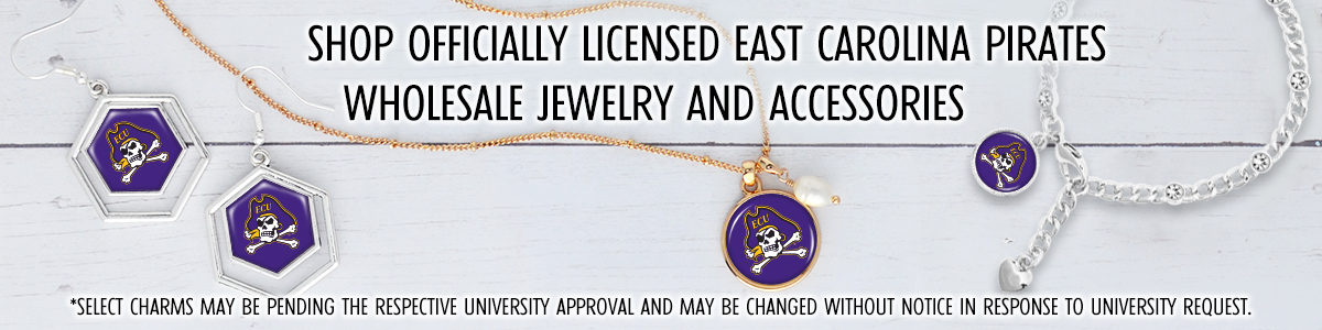 East Carolina University Accessories, ECU Pirates Gifts, Jewelry