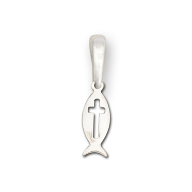 Charming Choices Charm - Fish Cross
