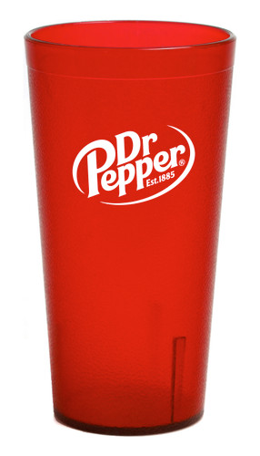 Dr Pepper reusable tumbler