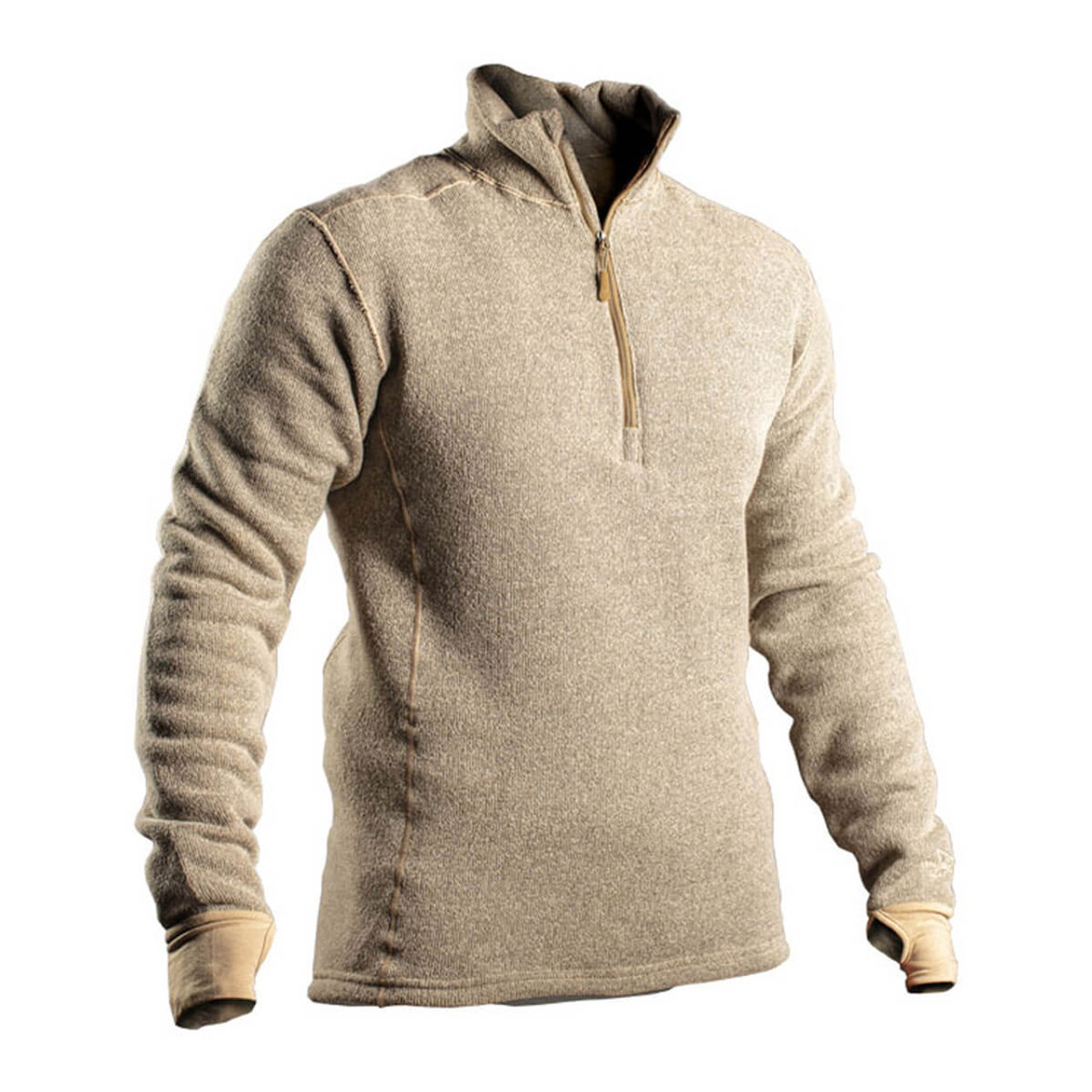 First Spear Woobie Quarter Zip Mens Sweater | American Wool