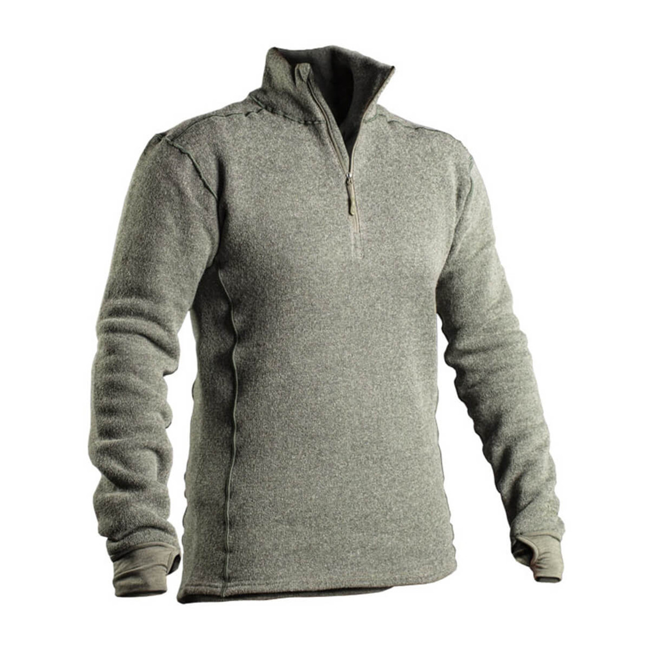 First Spear Woobie Quarter Zip Mens Sweater | American Wool