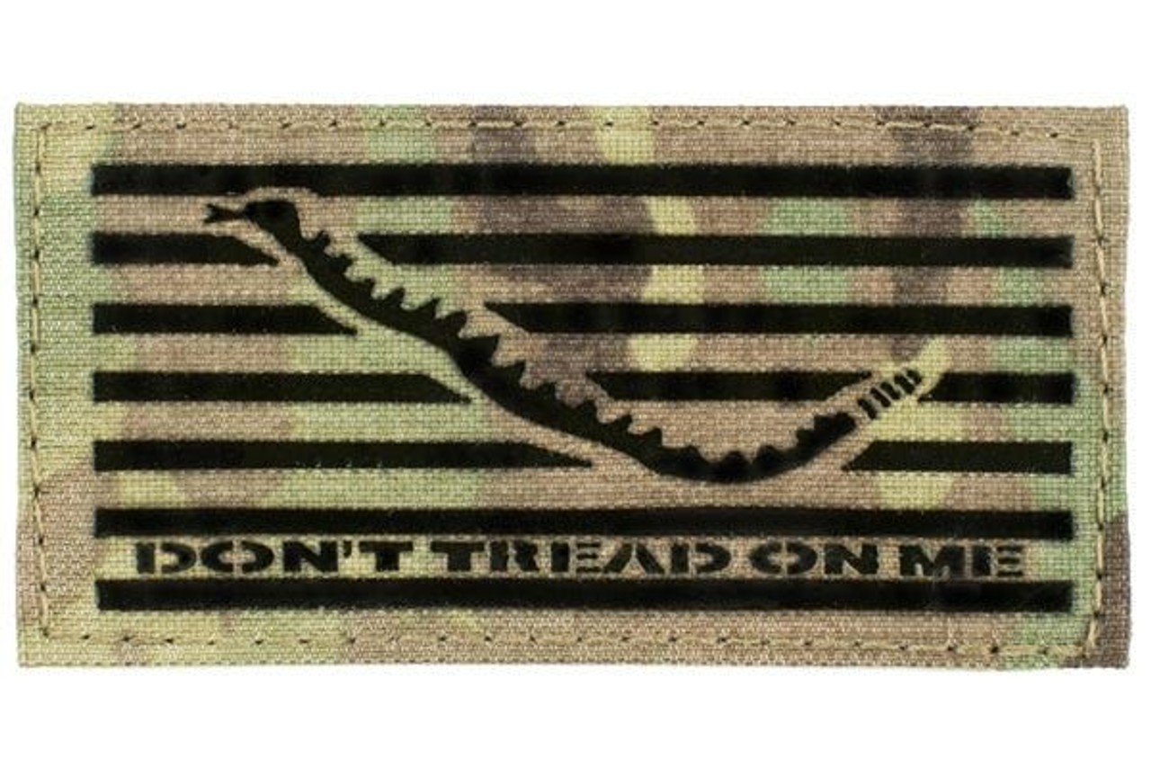 Don't Tread on Me Patch Ranger Green