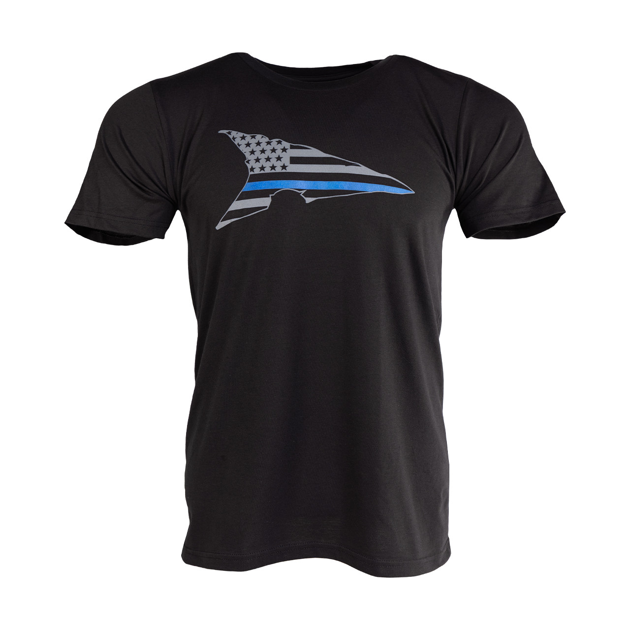 thin blue line dri fit shirt