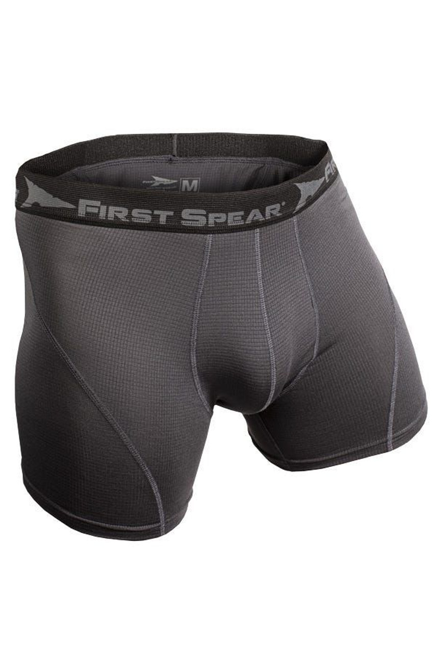 Soft-Washed Built-In Flex Printed Boxer-Brief Underwear -- 4.5-inch inseam