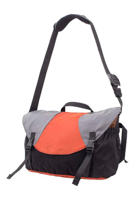 Approach Bag in Brown/Grey/Rust, Front View