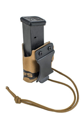 Single In-the-Belt Pistol Magazine Pocket Holster in Coyote